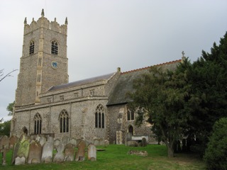 photo of St John the Baptist's Church burial ground
